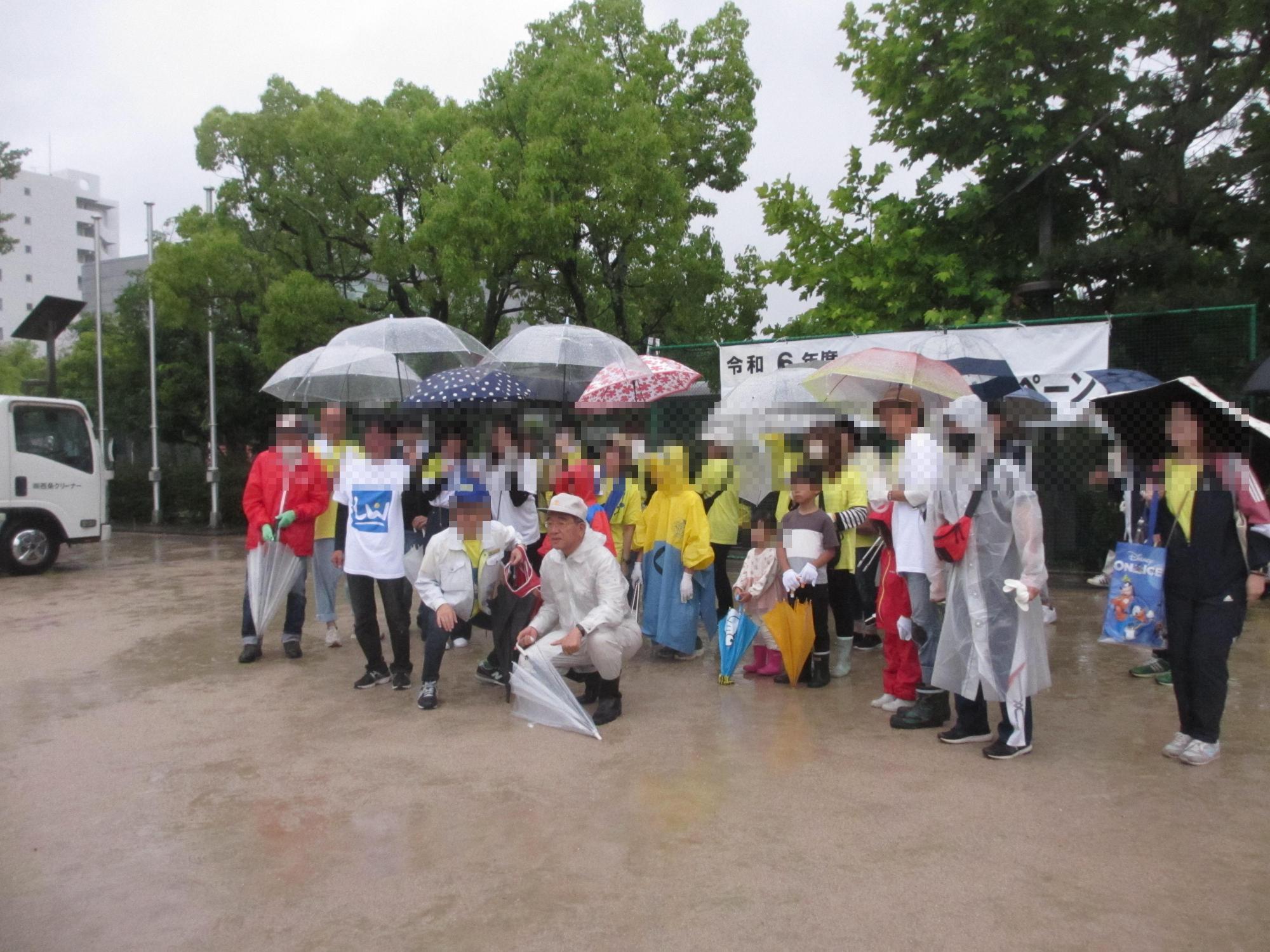 中央公園会場の様子