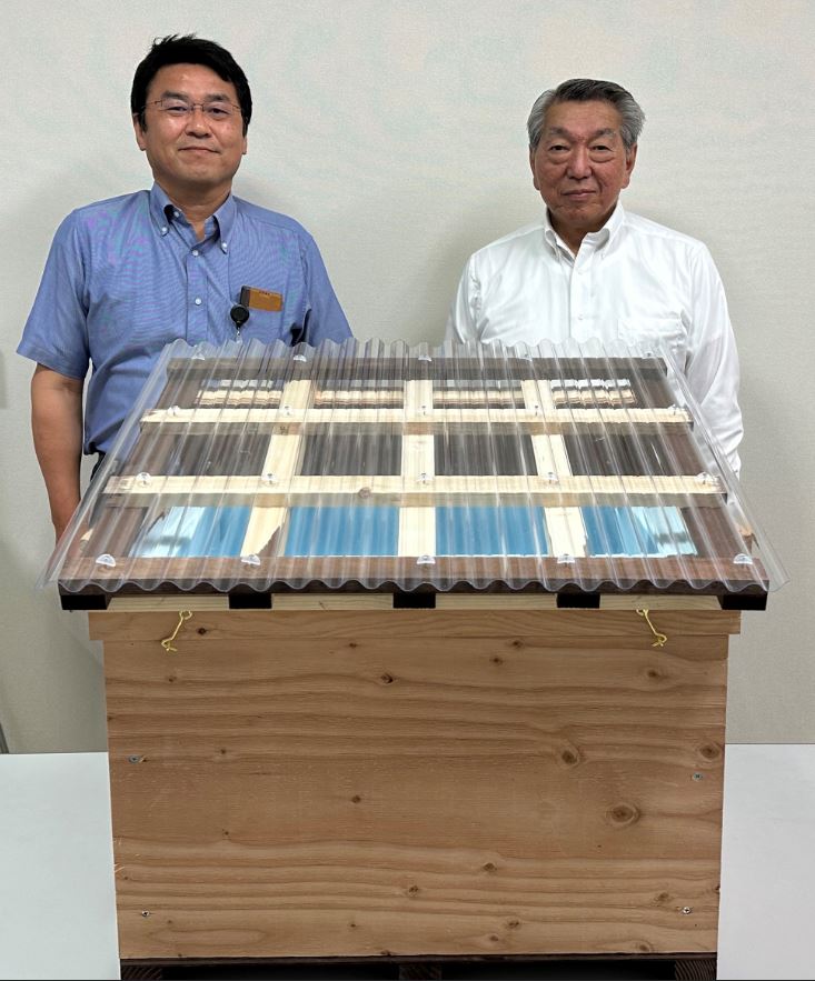 寄贈の様子