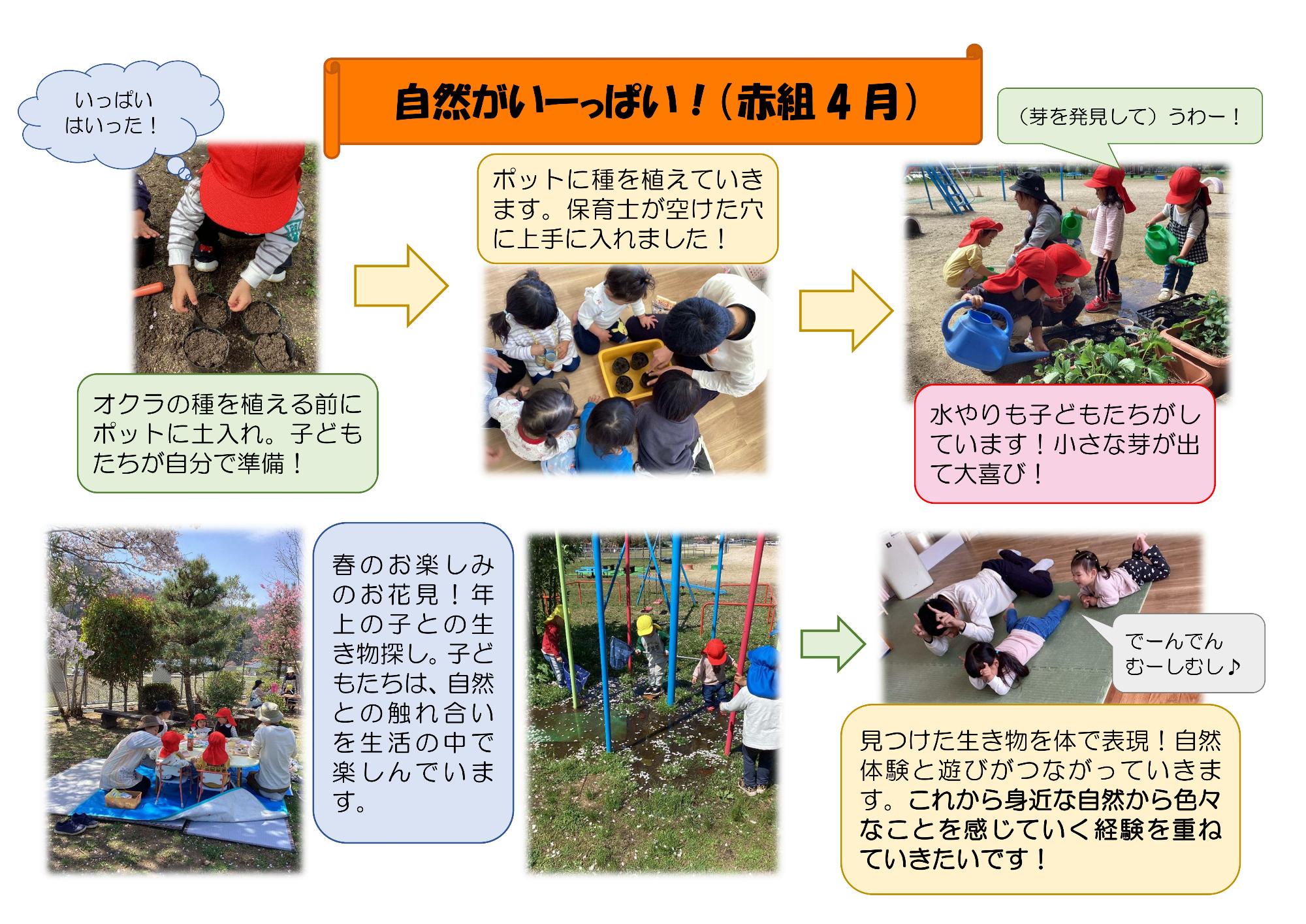 赤組4月ドキュメンテーション