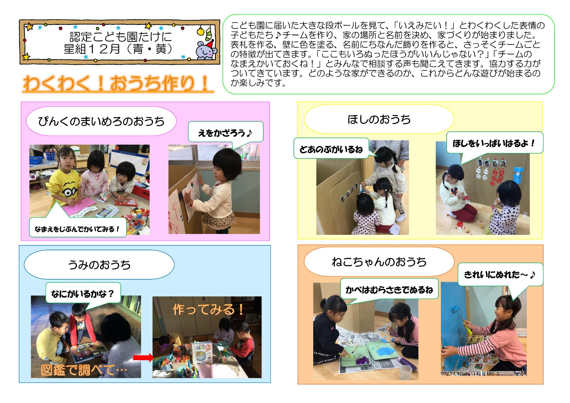 dannbouruhausuwotukurukodomotatinoyousu