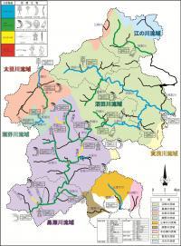 平成25年度の底生生物による東広島市水質汚濁地図