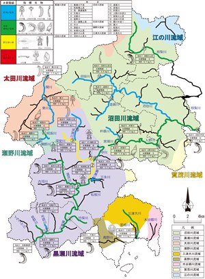 平成29年度主要水域（河川）における水生生物調査業務（その2）報告書H27水質汚濁地図H27底生生物による東広島市水質汚濁の地図