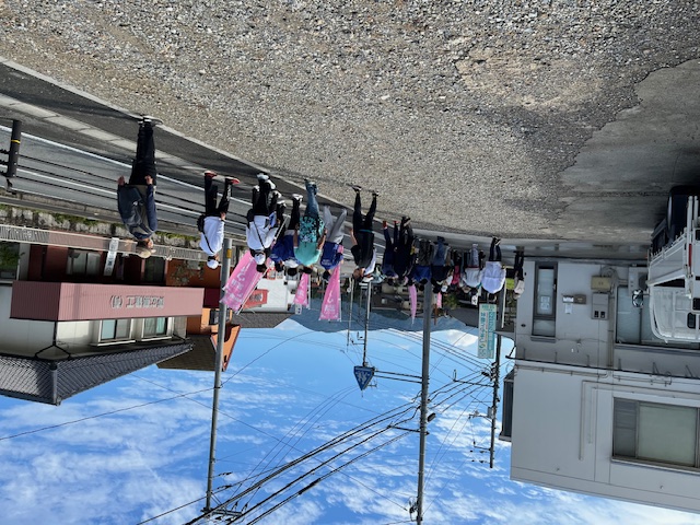 ウォーキング風景