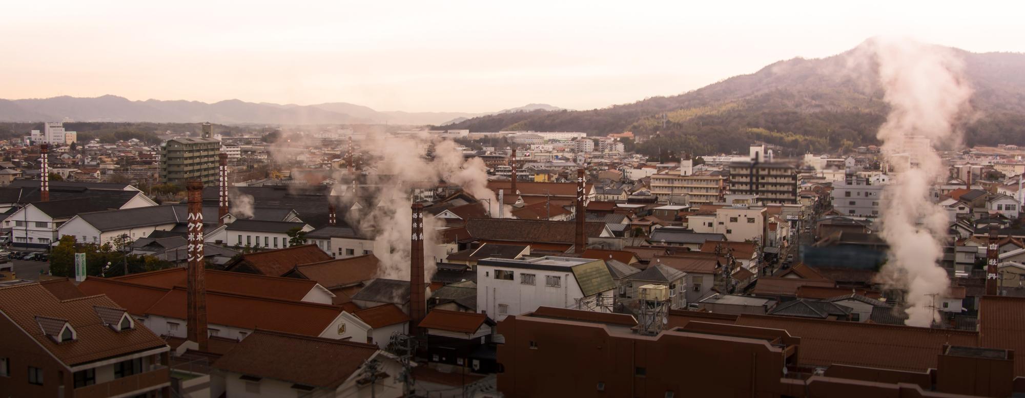 酒蔵遠景