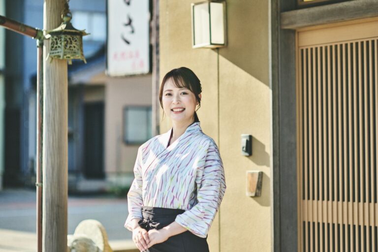 民宿あおまさの女将 青木さん
