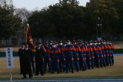 昨年の出初式の写真