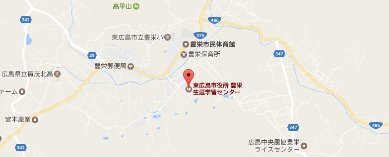 豊栄生涯学習センター地図