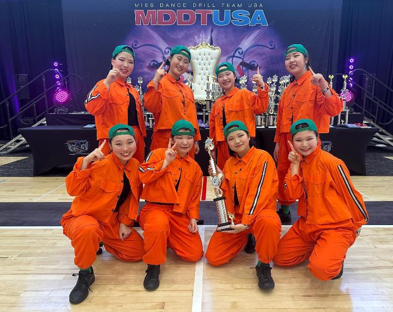 近畿大学附属広島中学校東広島校ダンス部国際大会