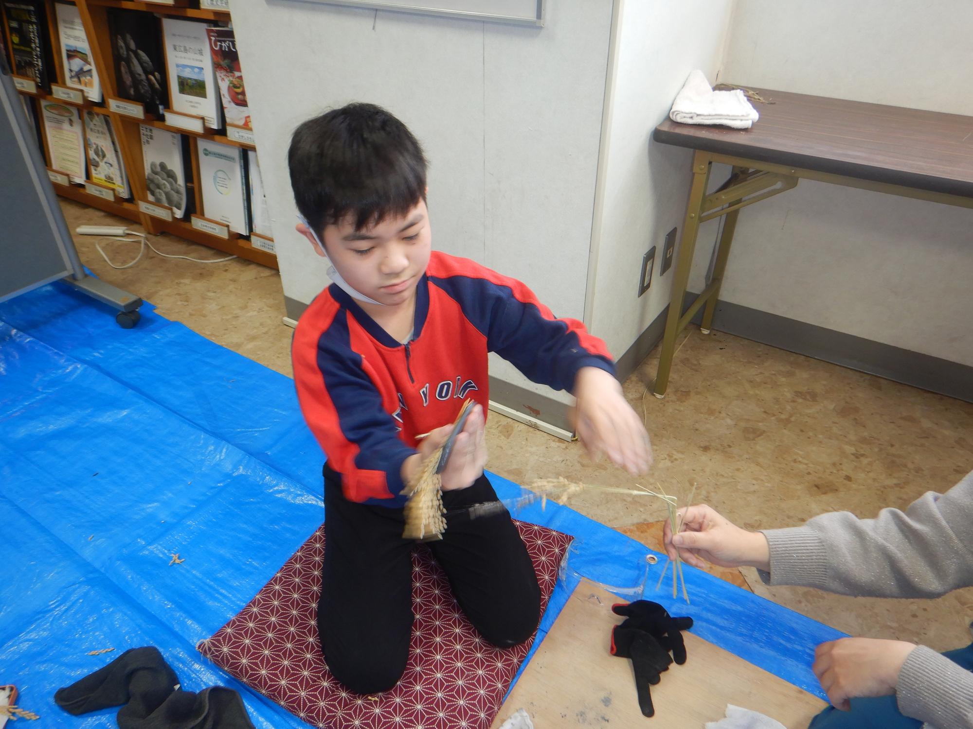 カードゲームの様子